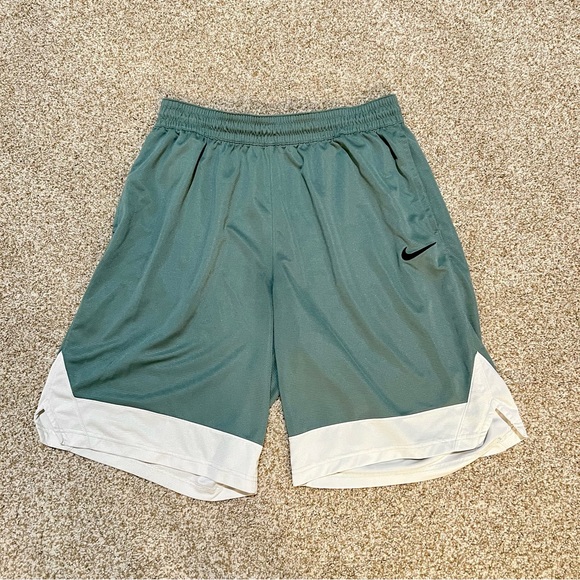 Nike Shorts Light Green Nike Mens Basketball Shorts Drifit Poshmark